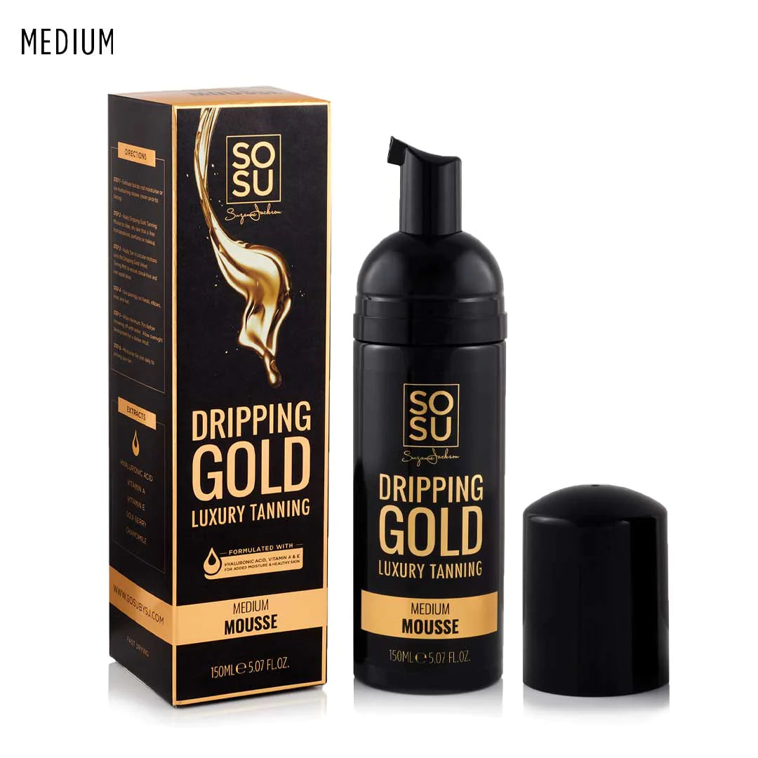 Sosu Dripping Gold Luxury Mousse Medium - 150ml