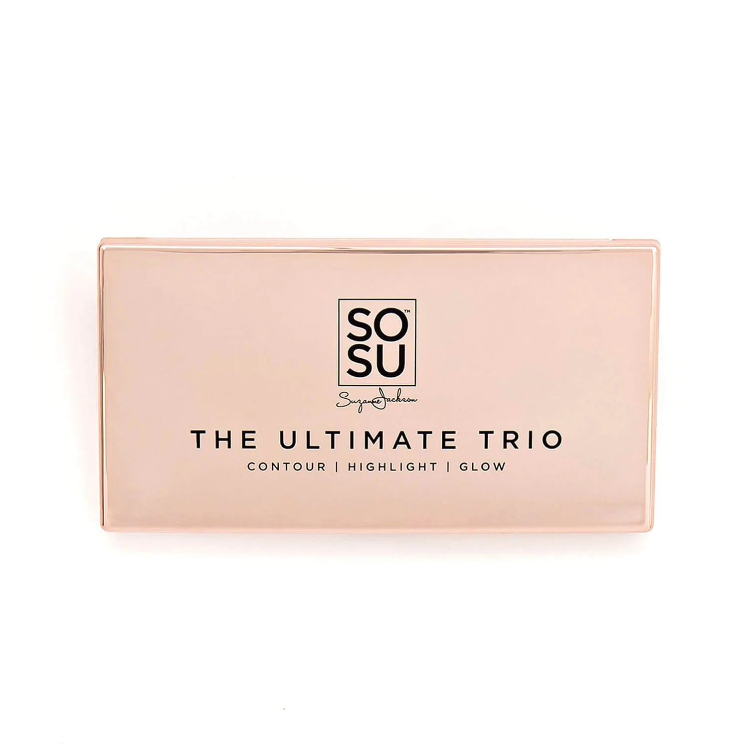 SOSU The Ultimate Trio contour highlight glow palette