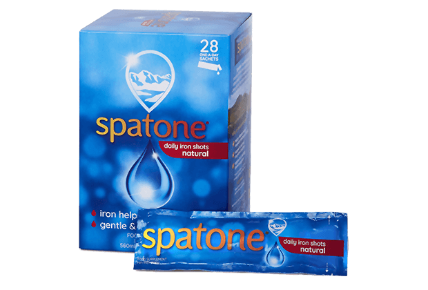 Spatone Daily Iron Rich Water Natural Shots 28pk