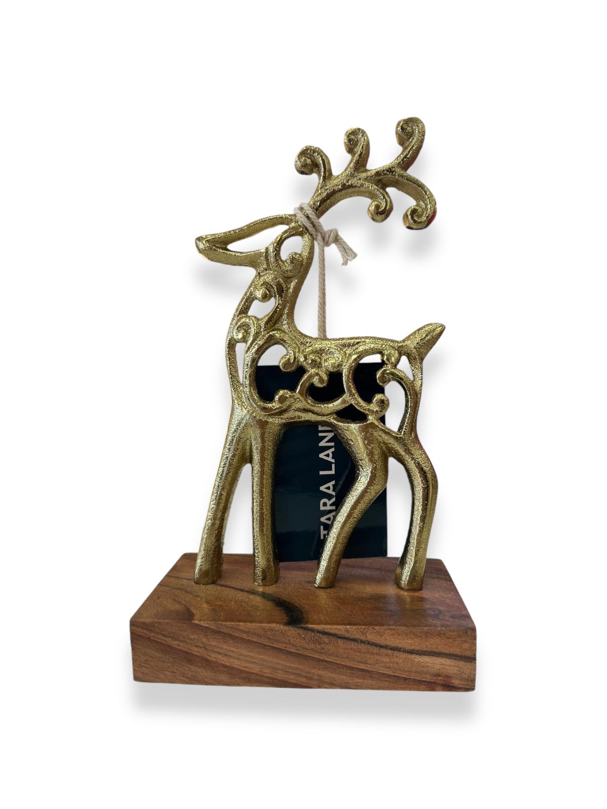 Tara Lane Gold Festive Reindeer - Large  Gold