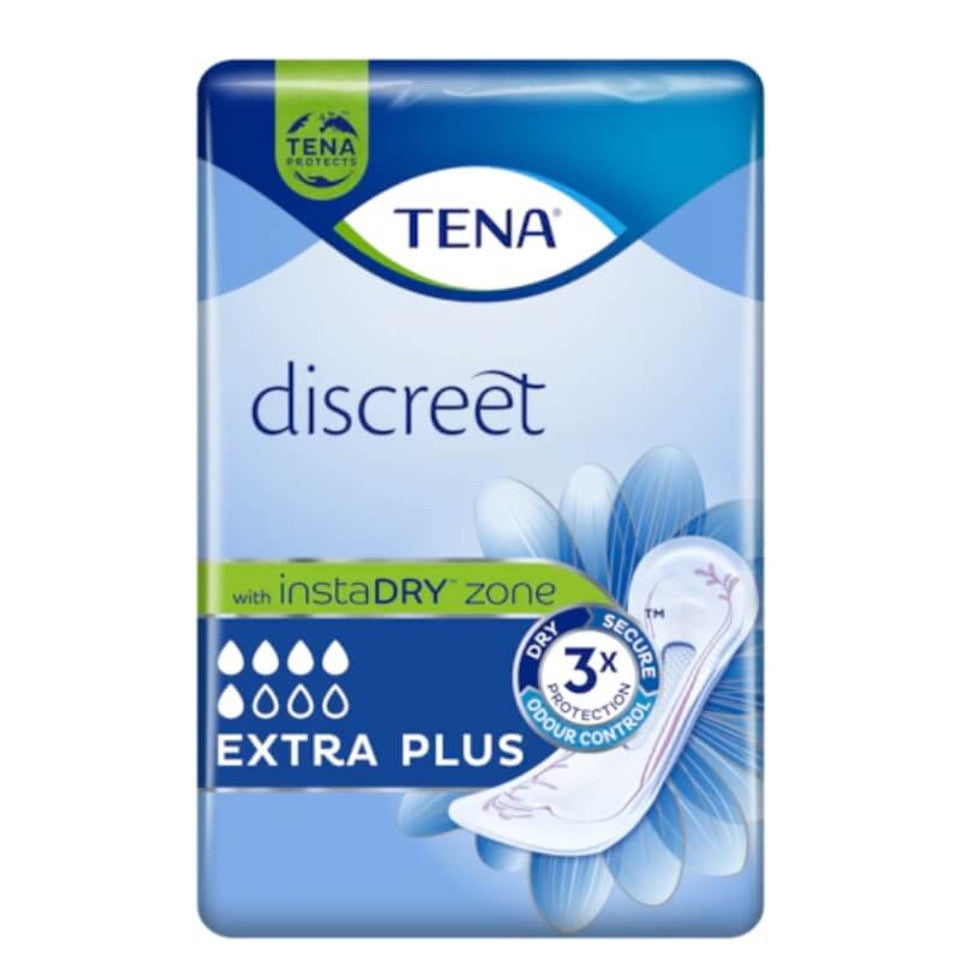 Tena Lady Discreet Extra Plus Incontinence Pads - 8 Pk