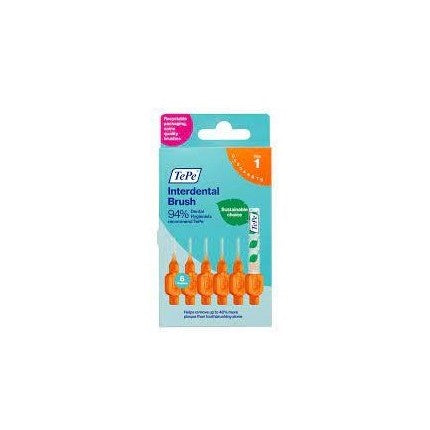 Tepe Interdental Brush 6 Pack  - Size 1