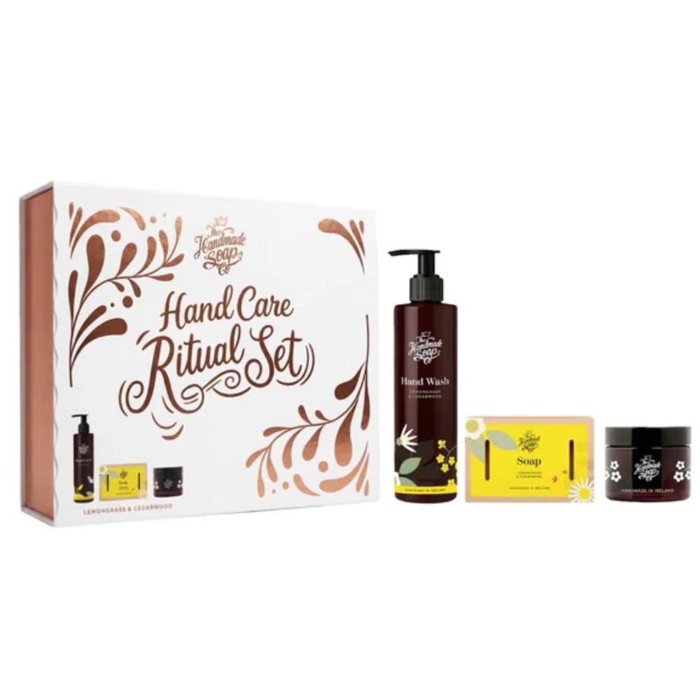 The Handmade Soap Co. Hand Care Gift Set – Lemongrass & Cedarwood