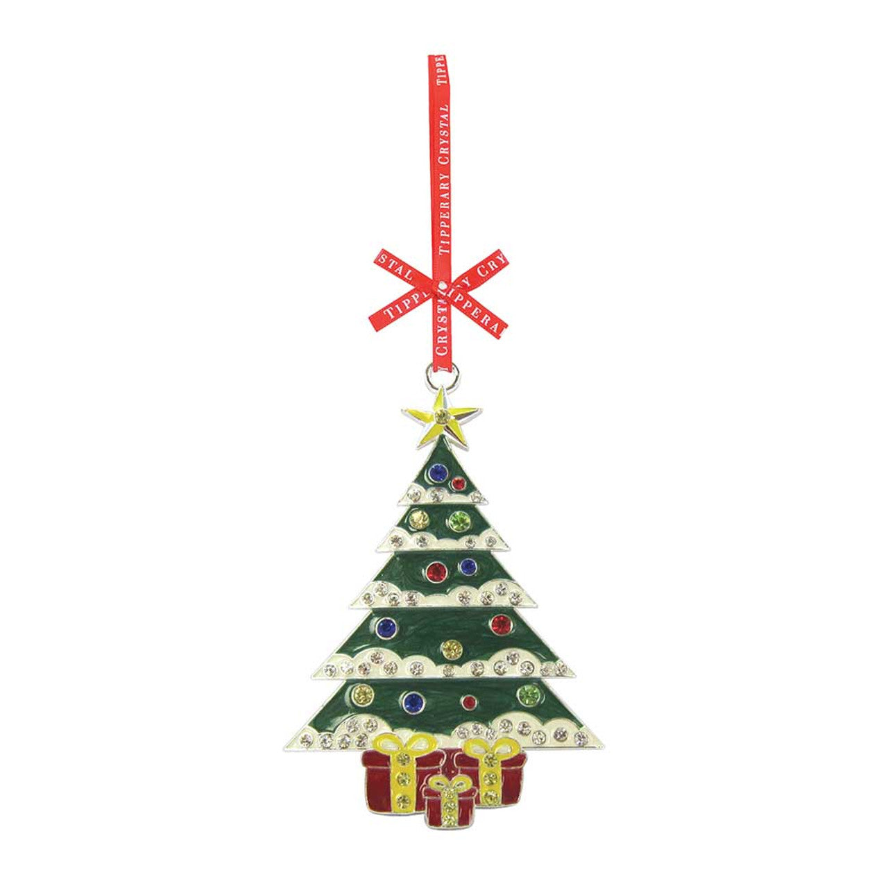 Tipperary Crystal Sparkle Christmas Tree Decoration