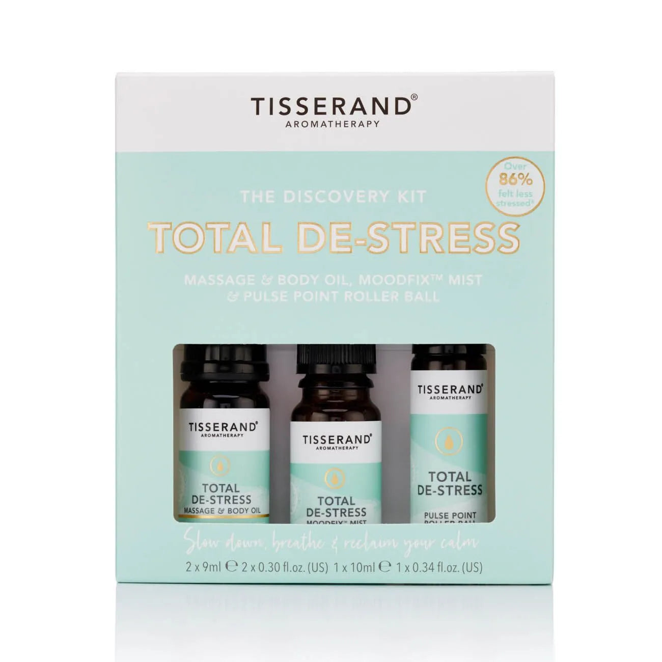 Tisserand Aromatherapy Total De-Stress Discovery Kit