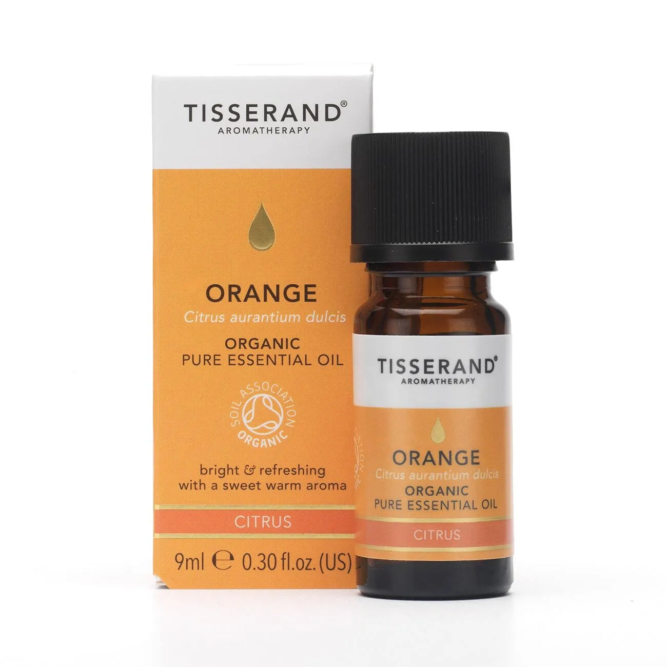 Tisserand Organic Pure Essential Orange Oil - 9ml