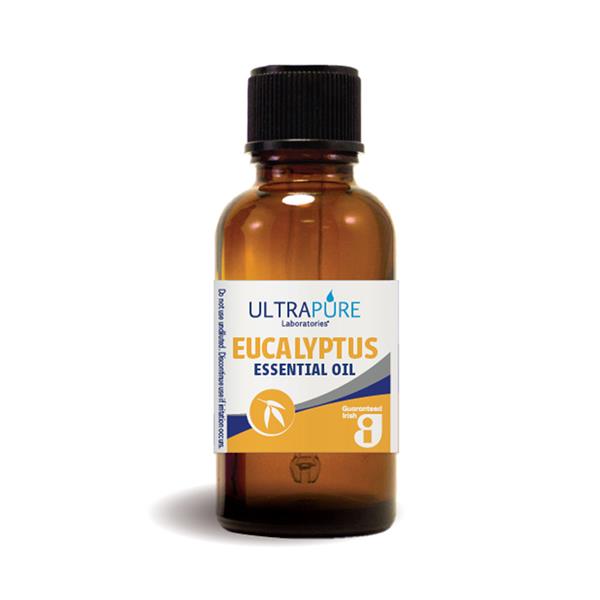 Ballybrack Medical Hall Ultrapure Eucalyptus Essential Oil 25ml bottle