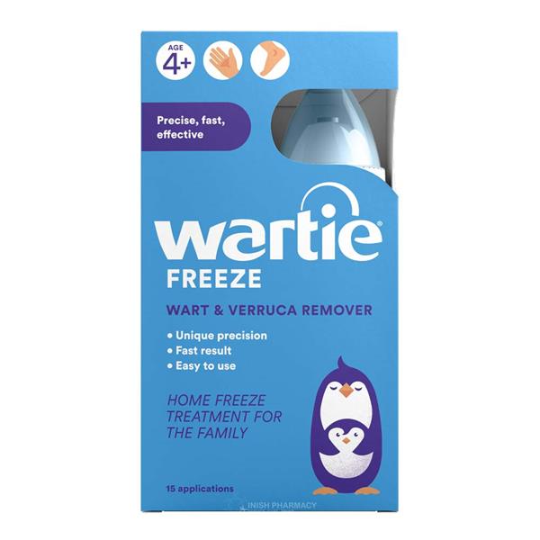 Wartie Wart & Verruca Remover Home Freeze Treatment Age 4yrs+