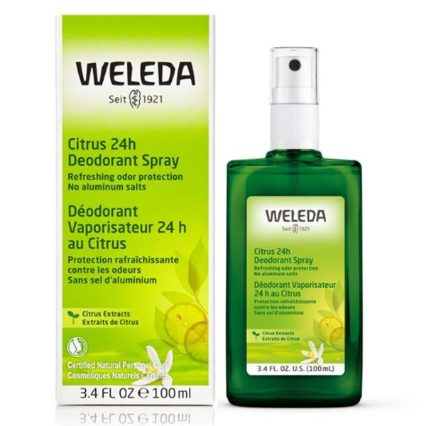 Weleda Citrus 24h Spray Natural Deodorant 