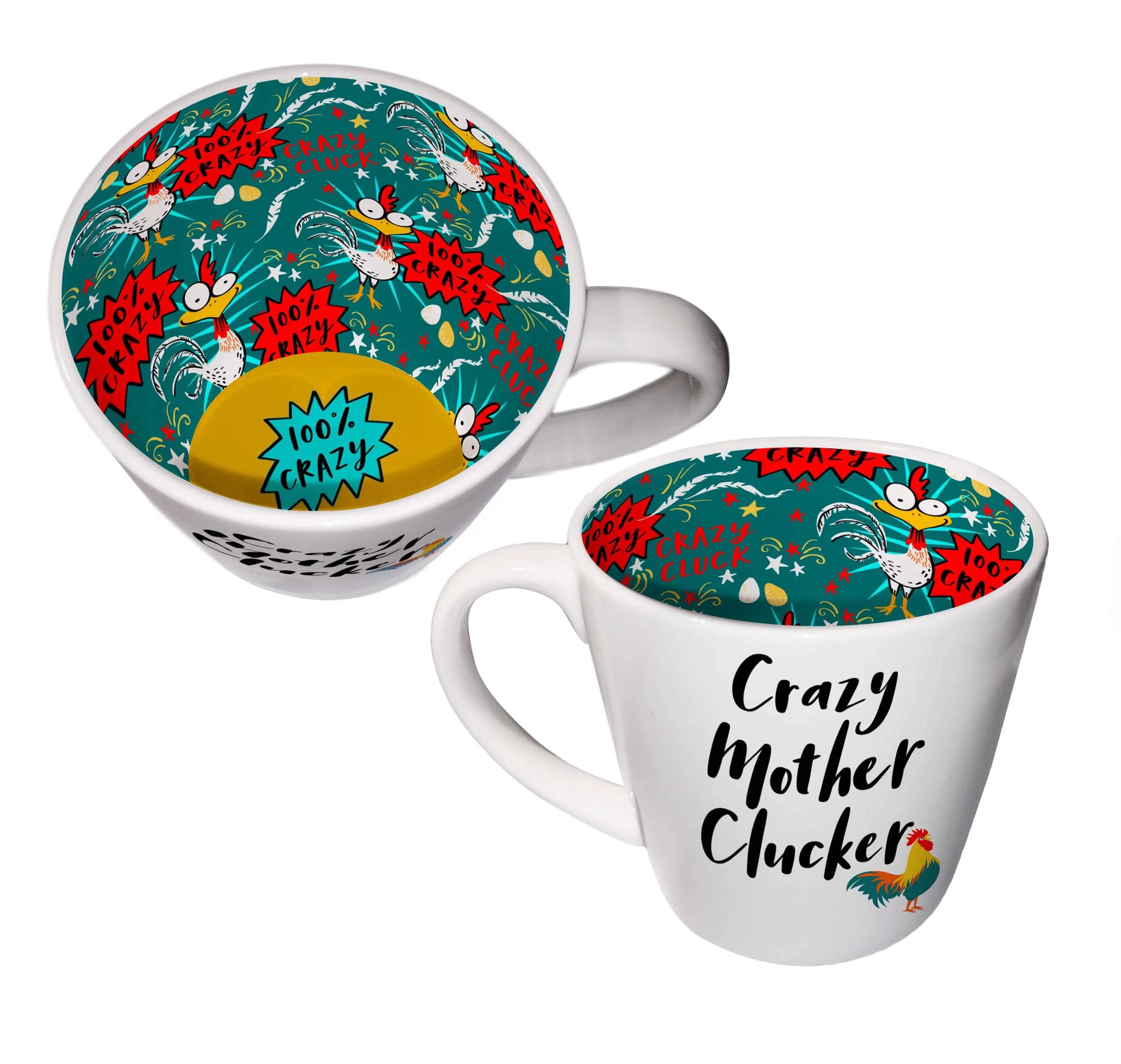 WPL Gifts Crazy Mother Clucker Mug