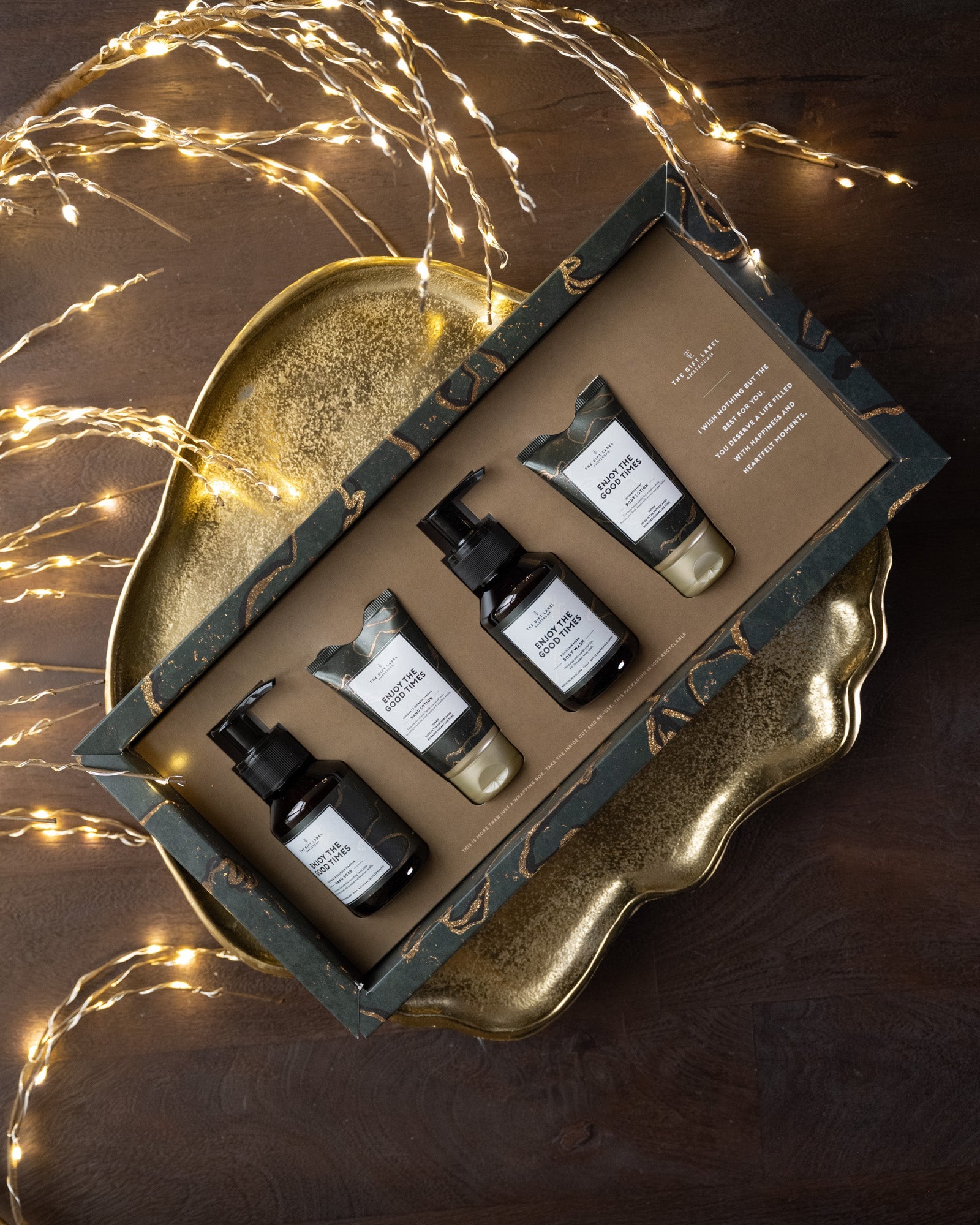 The Gift Label Enjoy The Good Times Gift Set