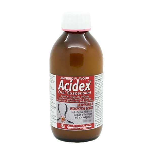 Acidex Liquid Oral Suspension For Heartburn And Indigestion