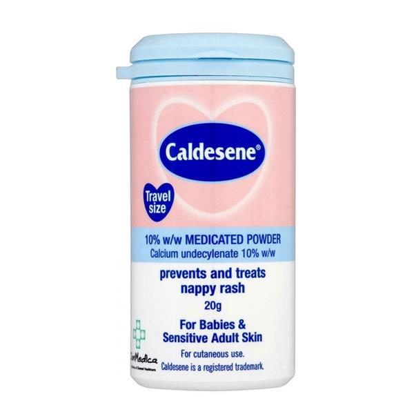 Caldesene Medicated Nappy Rash Powder Travel Size