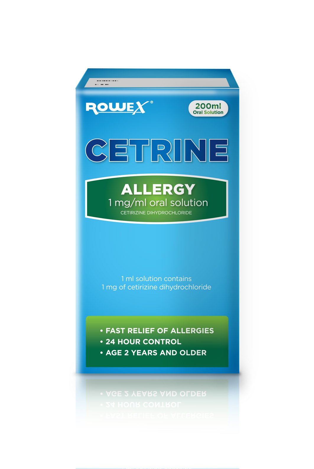 Cetrine Allergy 1mg Allergy Relief Oral Solution