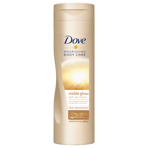 Dove Visible Glow Self Tan Lotion Fair-Medium