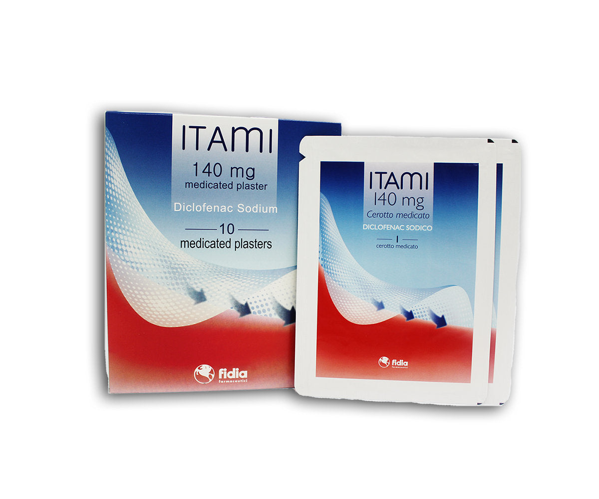 Itami 140mg Anti-Inflammatory Medicated Plaster - 10pk