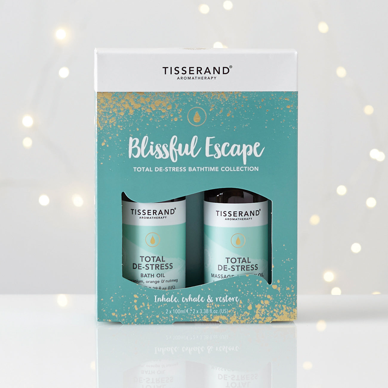 Tisserand Blissful Escape De-Stress Gift Set