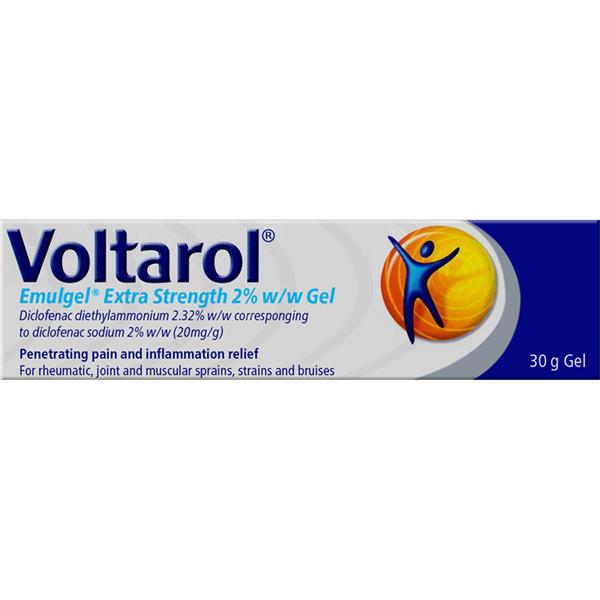 Voltarol Emugel 2% Extra Strength Gel - 30g