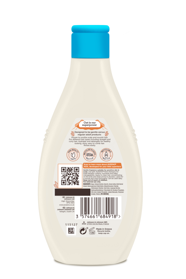 Aveeno Kids Sensitive Conditioner Soothing Oat