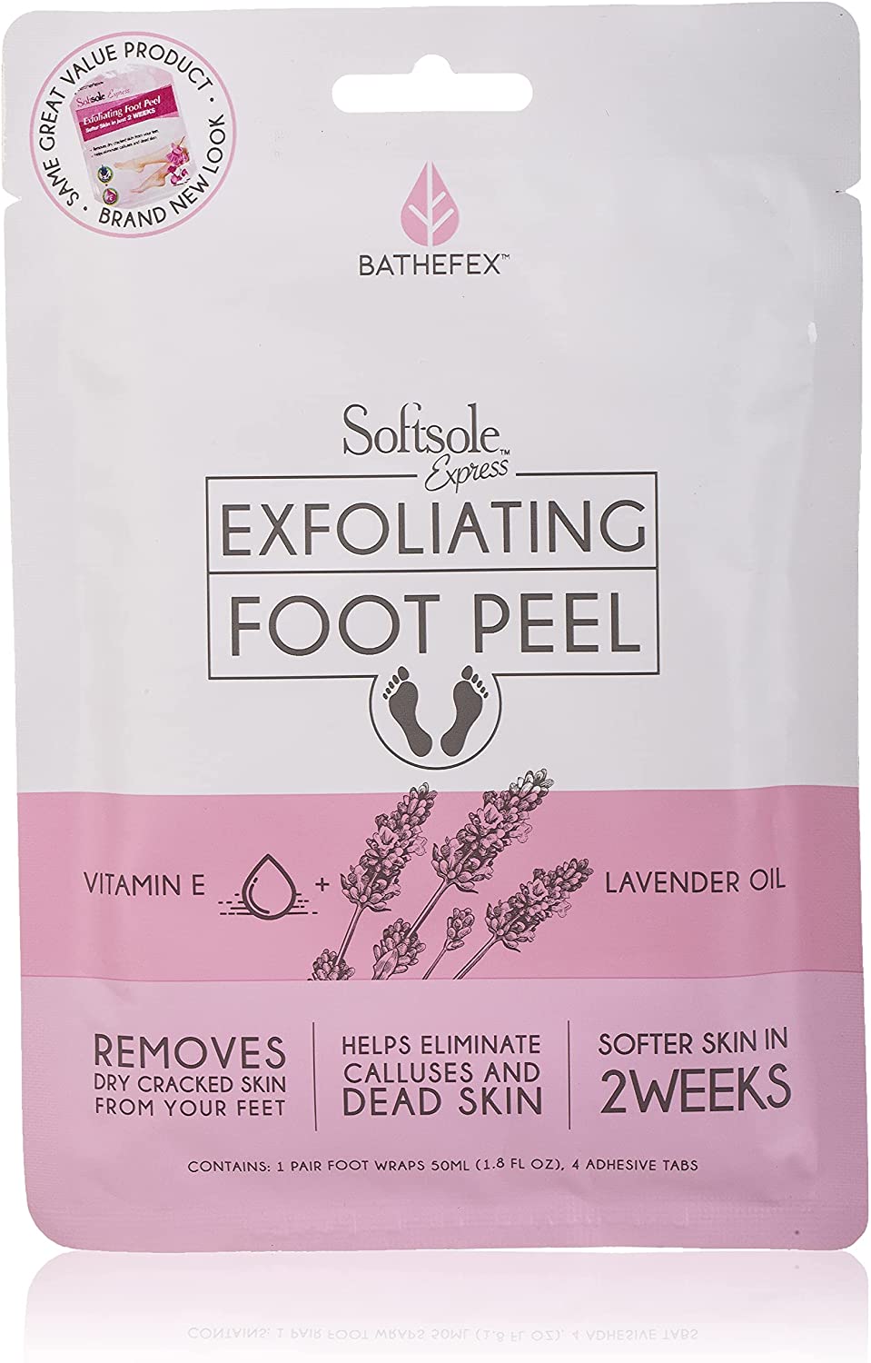 Bathefex Softsole Exfoliating Foot Peel