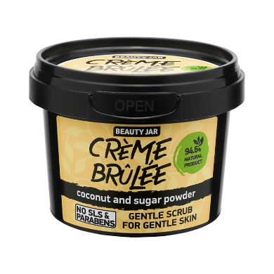 Beauty Jar Creme Brulee Sensitive Face Scrub