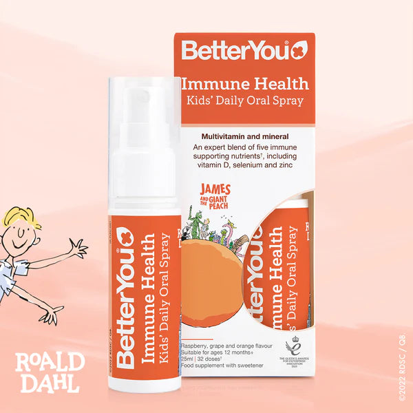 Better You Roald Dahl Kids Daily Oral Immune Health Spray