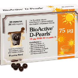 Bioactive D-Pearls 38ug/1520iu Capsules