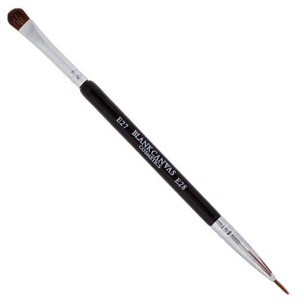 Blank Canvas E27/E28 Double Ended Eye Makeup Brush