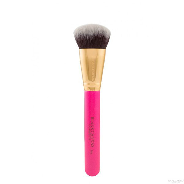 Blank Canvas F08 Dome Buffing Face Brush In Hot Pink