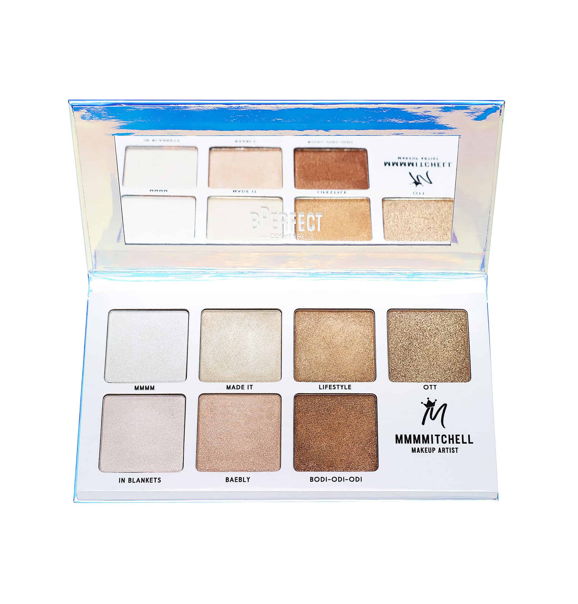 BPerfect Sub Zero Highlight Palette