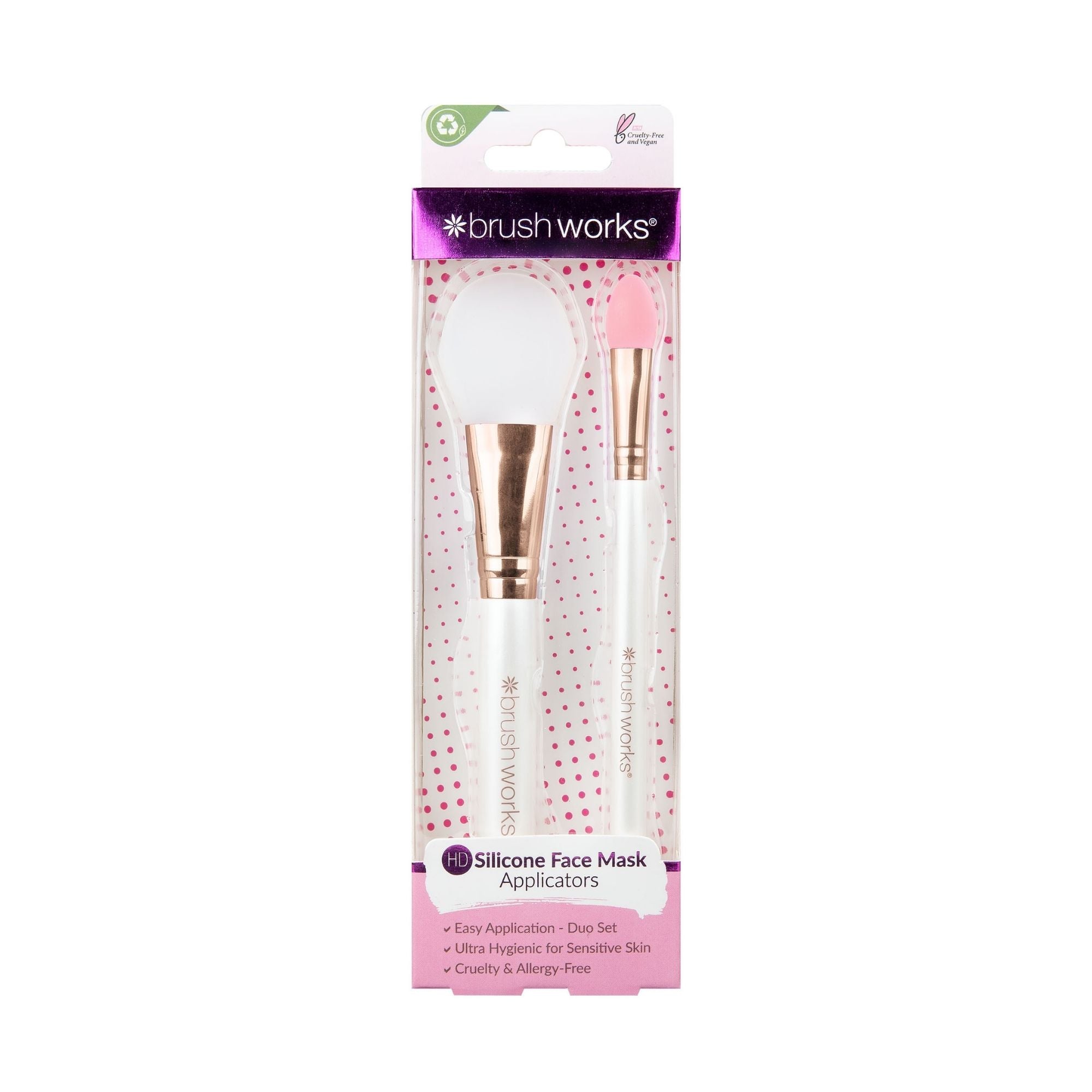 Brush Works HD Silicone Face Mask Applicators