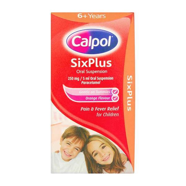 Calpol 6+ Orange Liquid Calpol 6+ Pain & Fever Relief