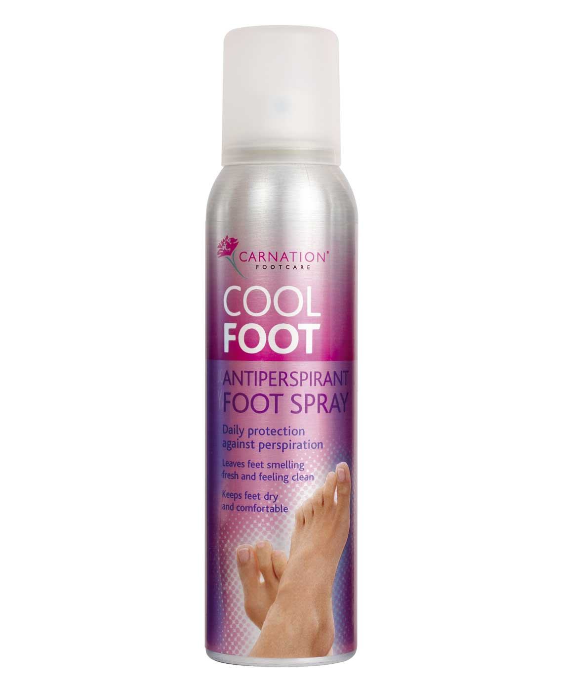 Carnation Cool Foot Antiperspirant Foot Spray