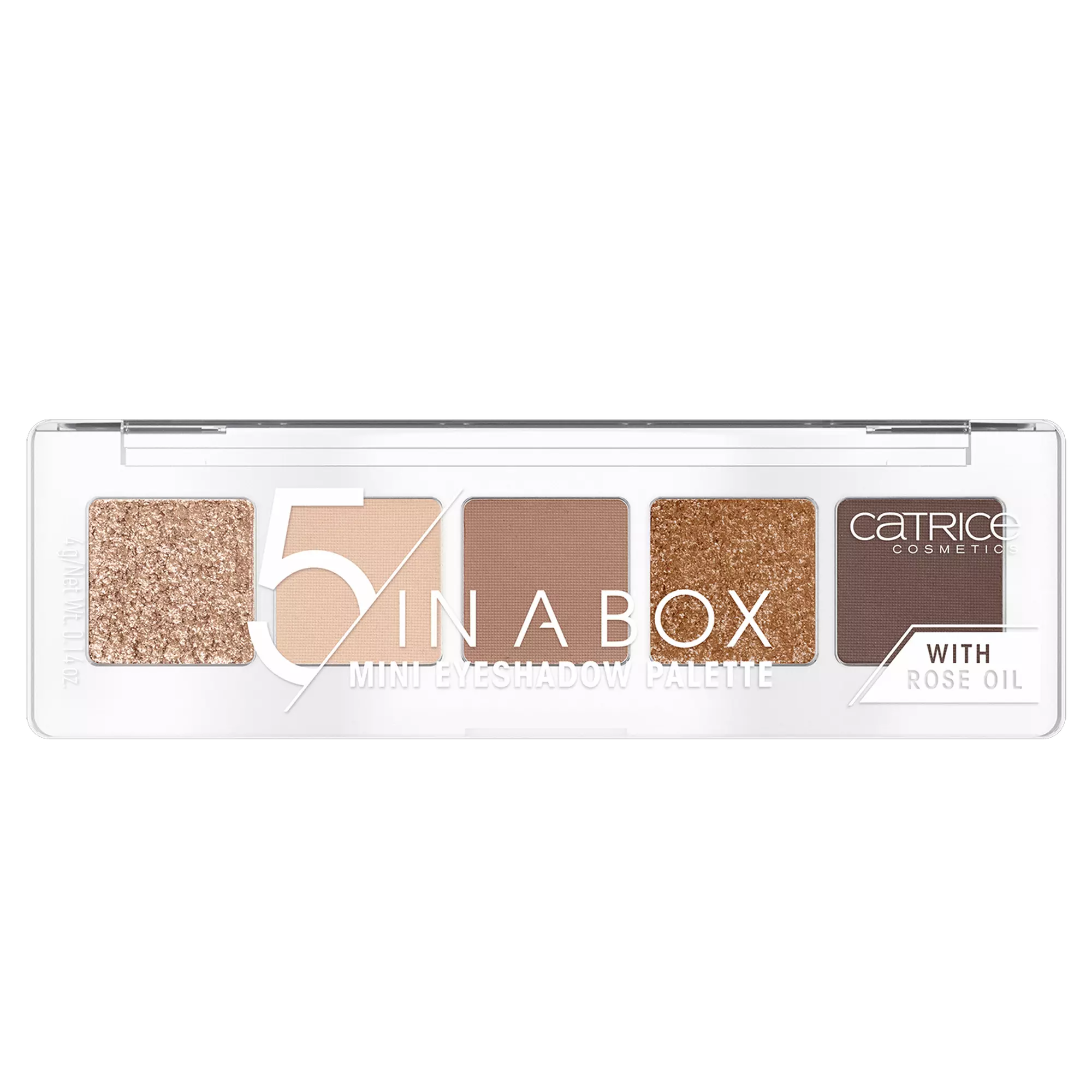 Catrice 5 In A Box Mini Eyeshadow Palette - 010 Golden Nude Look