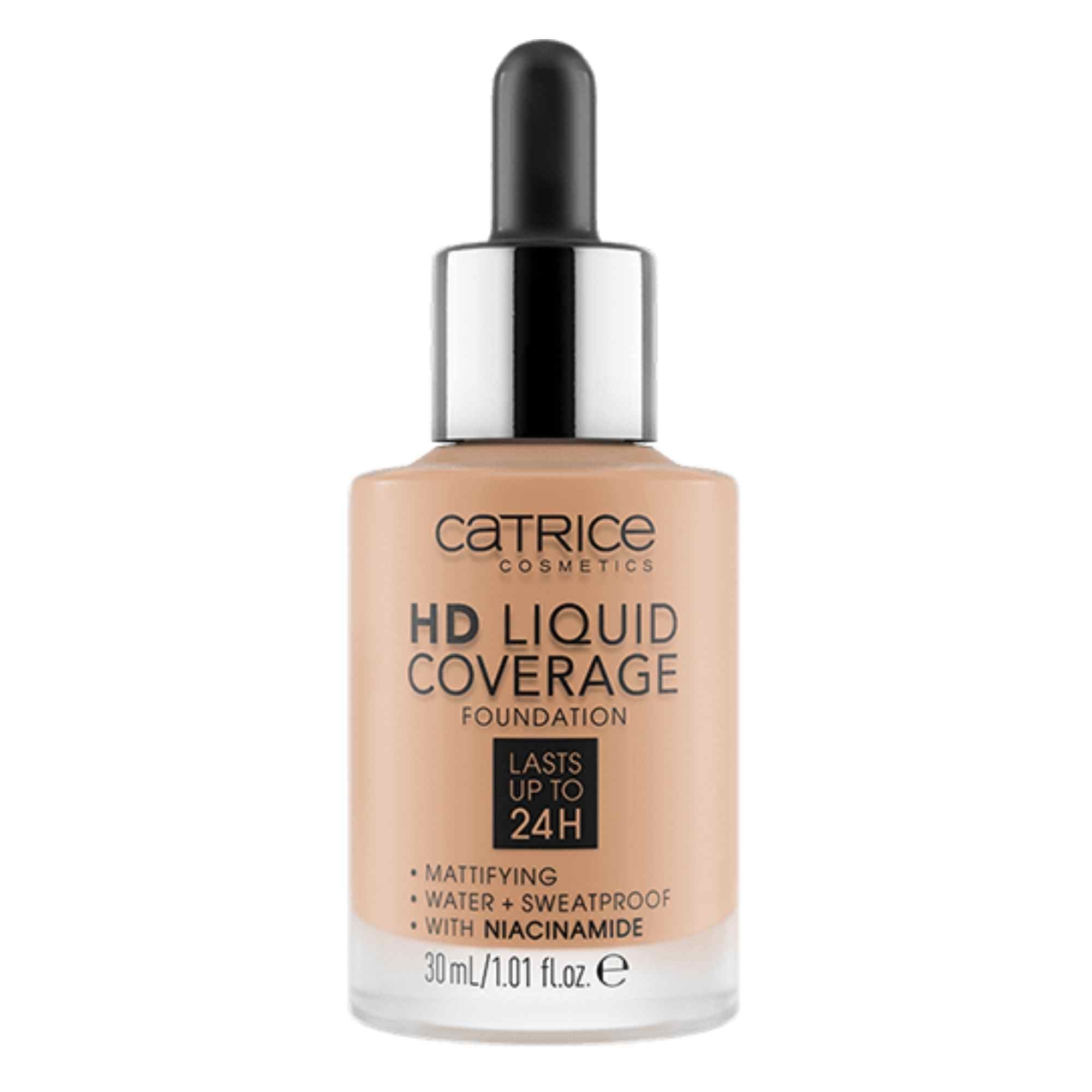 Catrice HD Liquid Coverage Foundation 040 Warm Beige