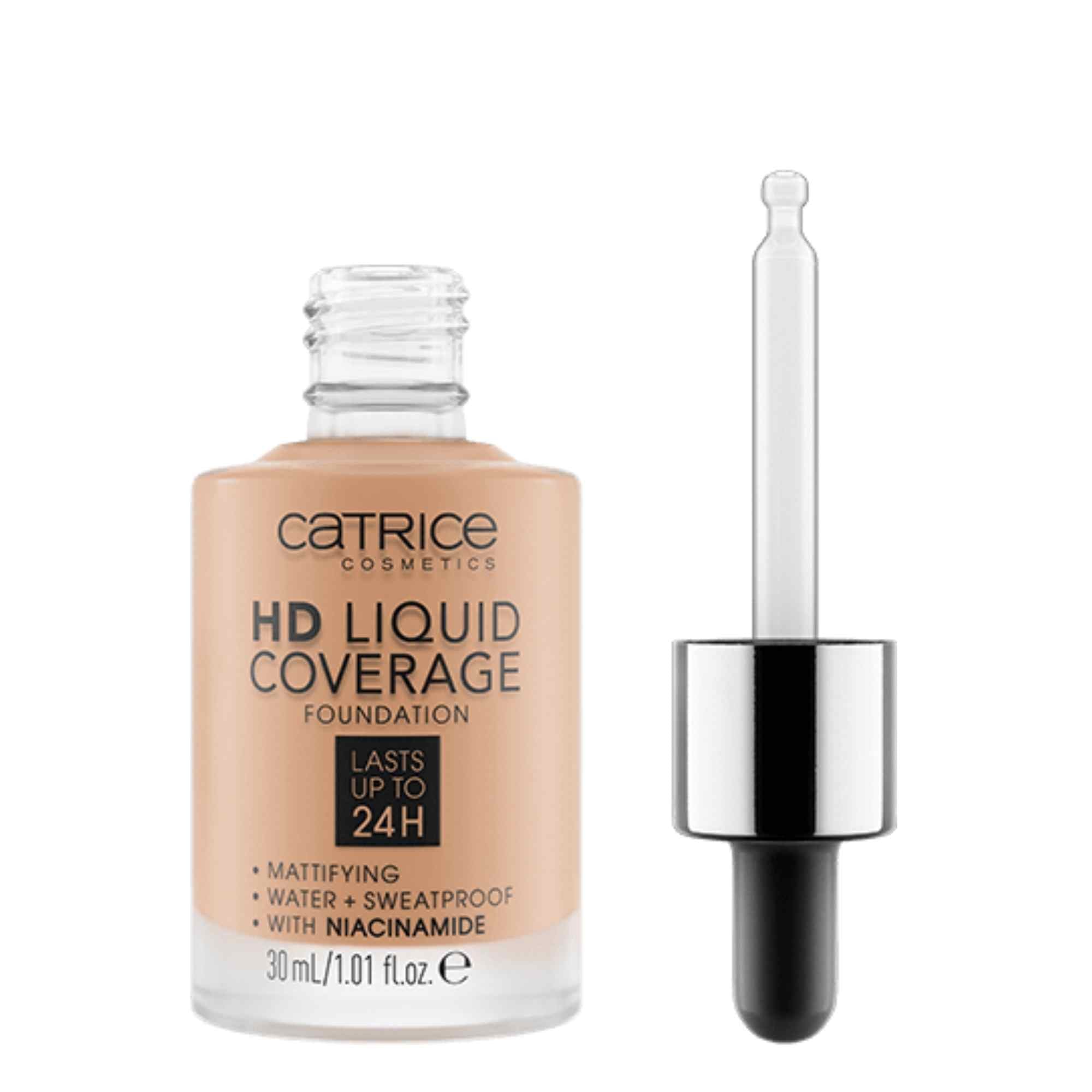 Catrice HD Liquid Coverage Foundation 040 Warm Beige