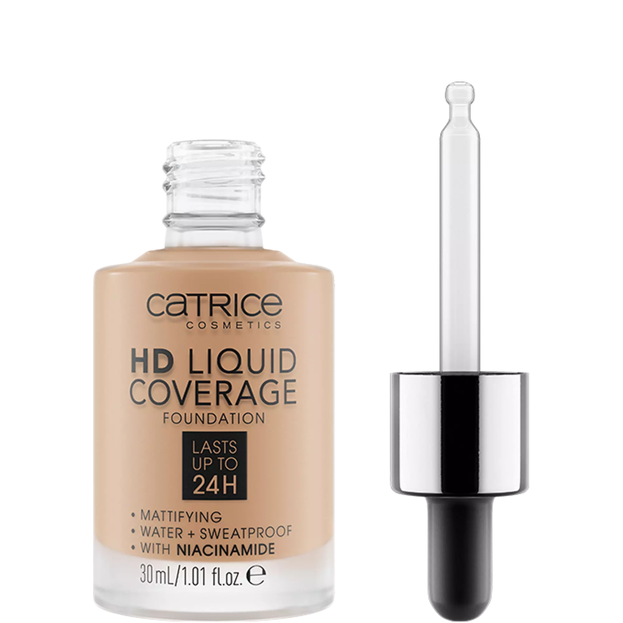 Catrice HD Liquid Coverage Foundation - 050 Rosy Ash