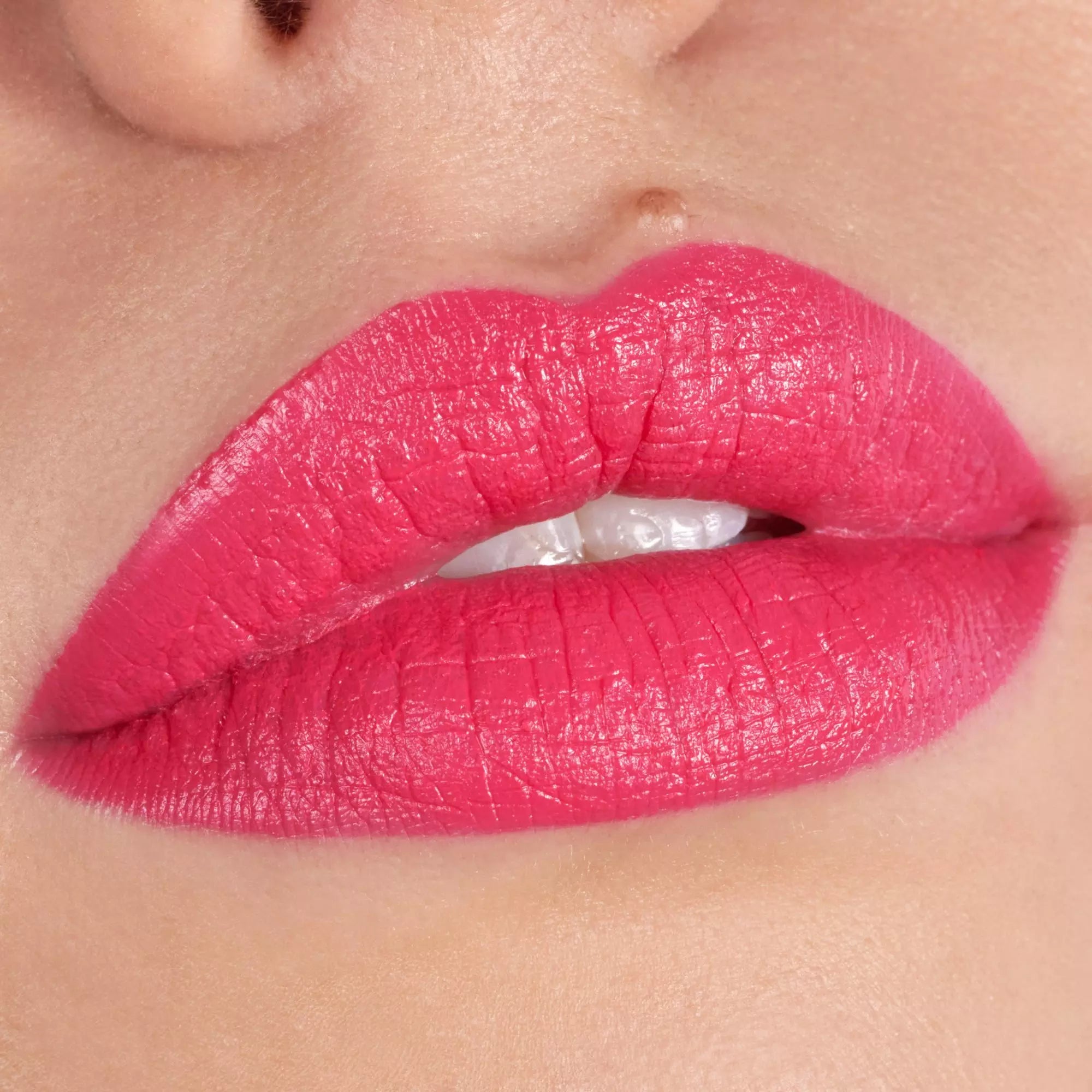 Catrice Scandalous Matte Pink Lipstick 070 Go Bold Or Go Home On Light Skin