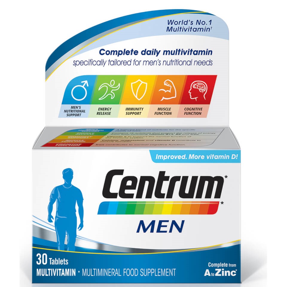 Centrum For Men Multi-vitamin Tablets