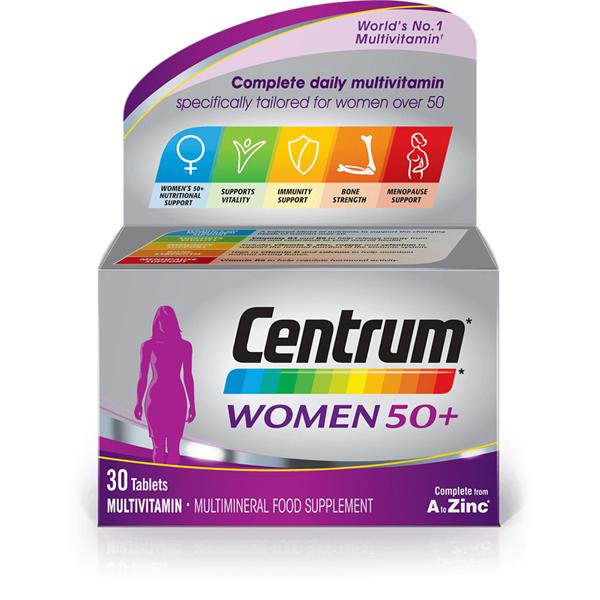 Centrum Women 50+ Multi-vitamin Tablets