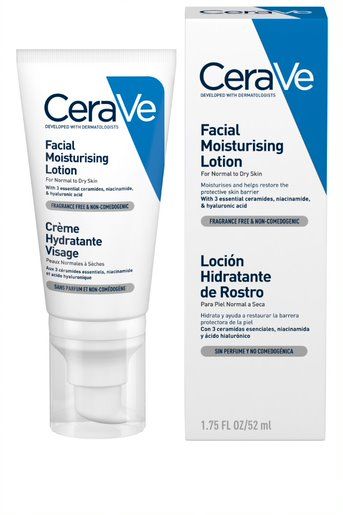 CeraVe Facial Moisturising Lotion Normal To Dry Skin