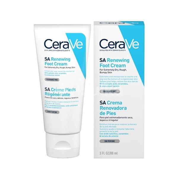 CeraVe Sa Renewing Foot Cream For Extremely Dry & Rough Feet
