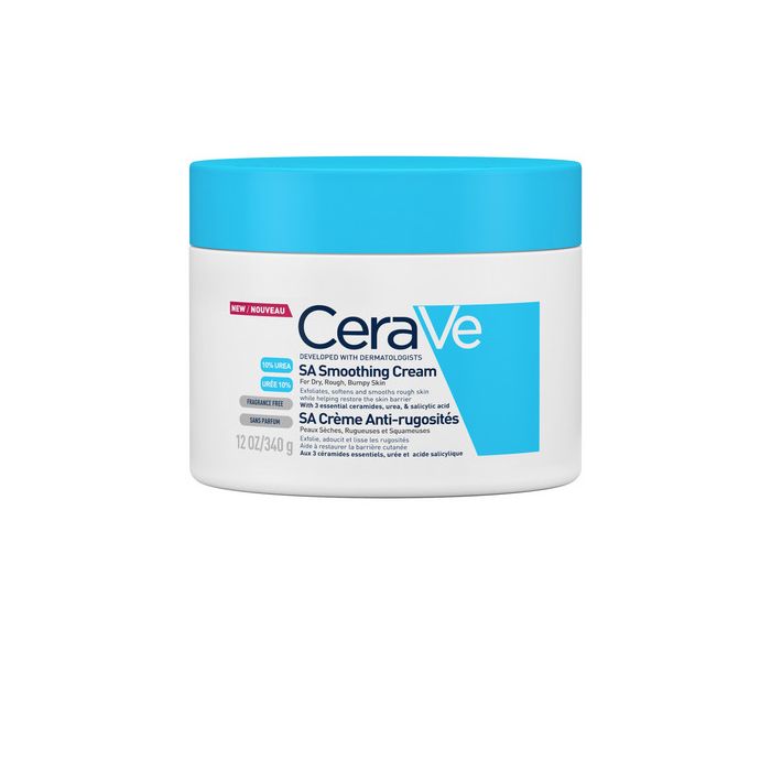 CeraVe Sa Smoothing Cream with Salicylic Acid for Dry, Rough & Bumpy Skin