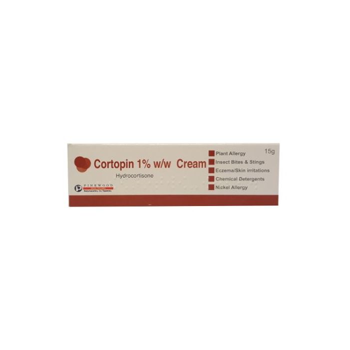 Cortopin 1% Hydrocortisone Cream - 15g
