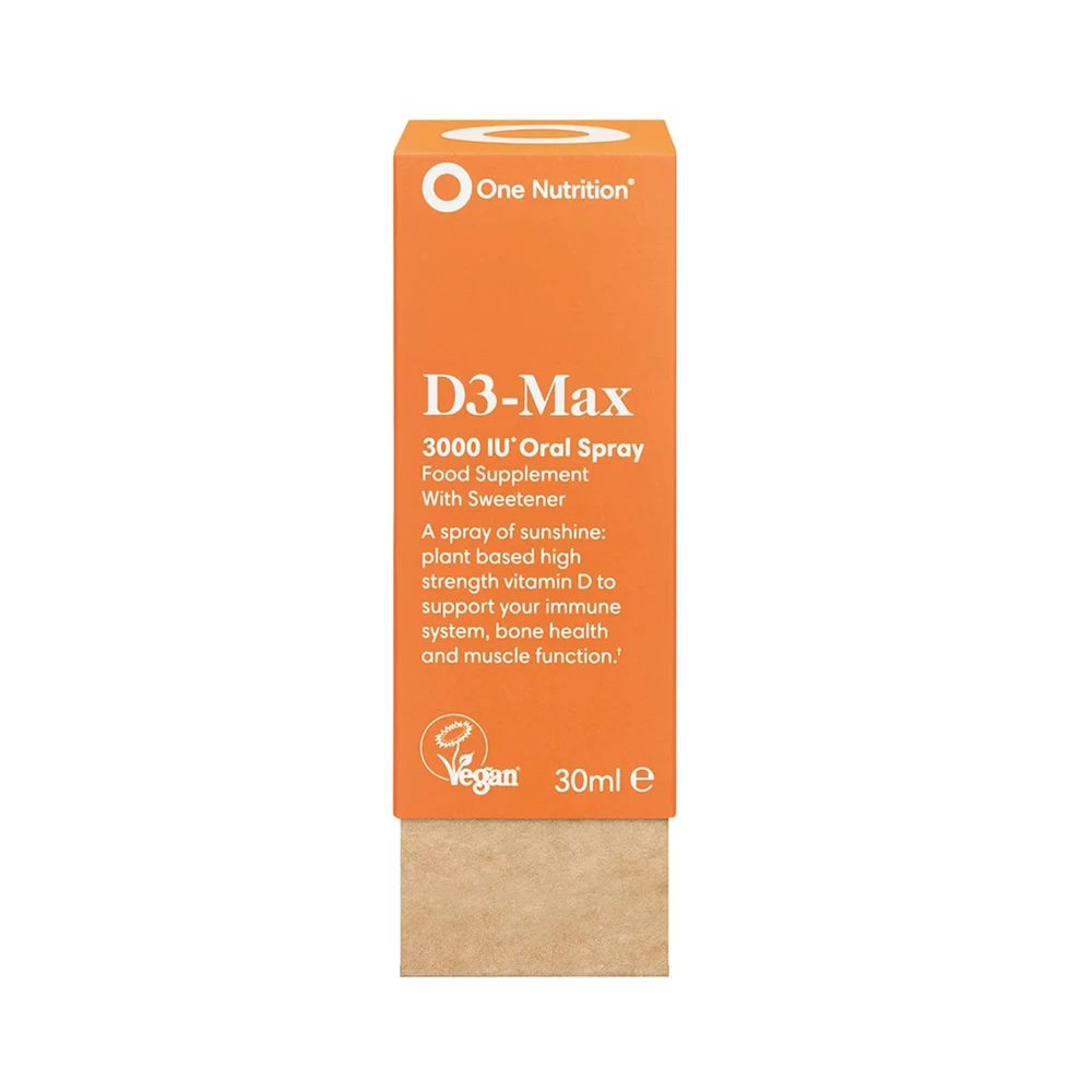 One Nutrition Vitamin D3-Max 3000iu Oral Spray - 30ml