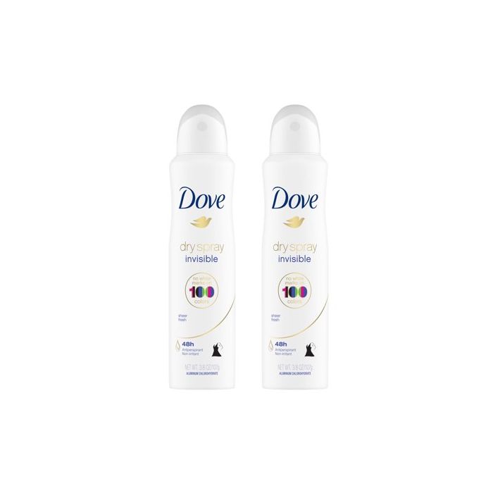 Dove Invisible Dry Deodorant Twin Pack 