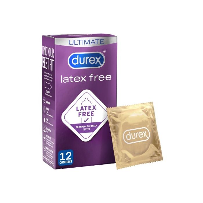 Durex Latex Free Condoms - 12pk