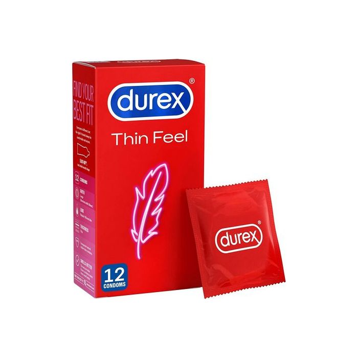 Durex Thin Feel Condoms -12pk