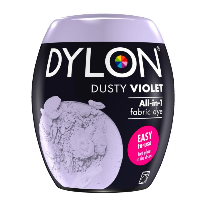 Dylon All In One Dusty Violet Machine Wash Lilac Fabric Dye