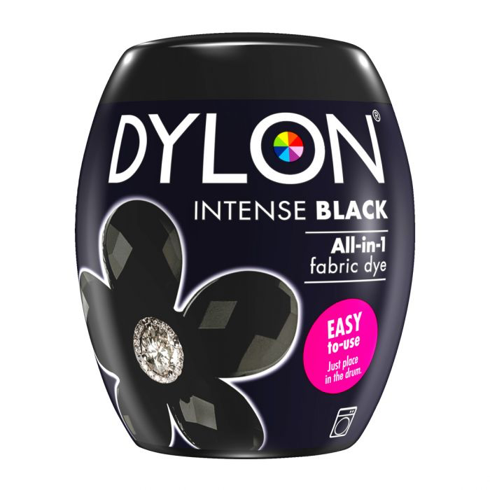 Dylon All In One Intense Black Machine Wash Fabric Dye